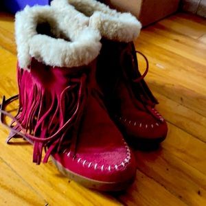 Koolaburra from Sundance catalogue wedge moccasin